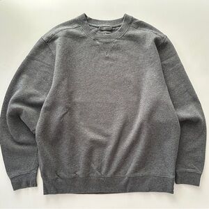 LL Bean Men's Athletic Sweatshirt Classic Crewneck Gray Traditional Fit L